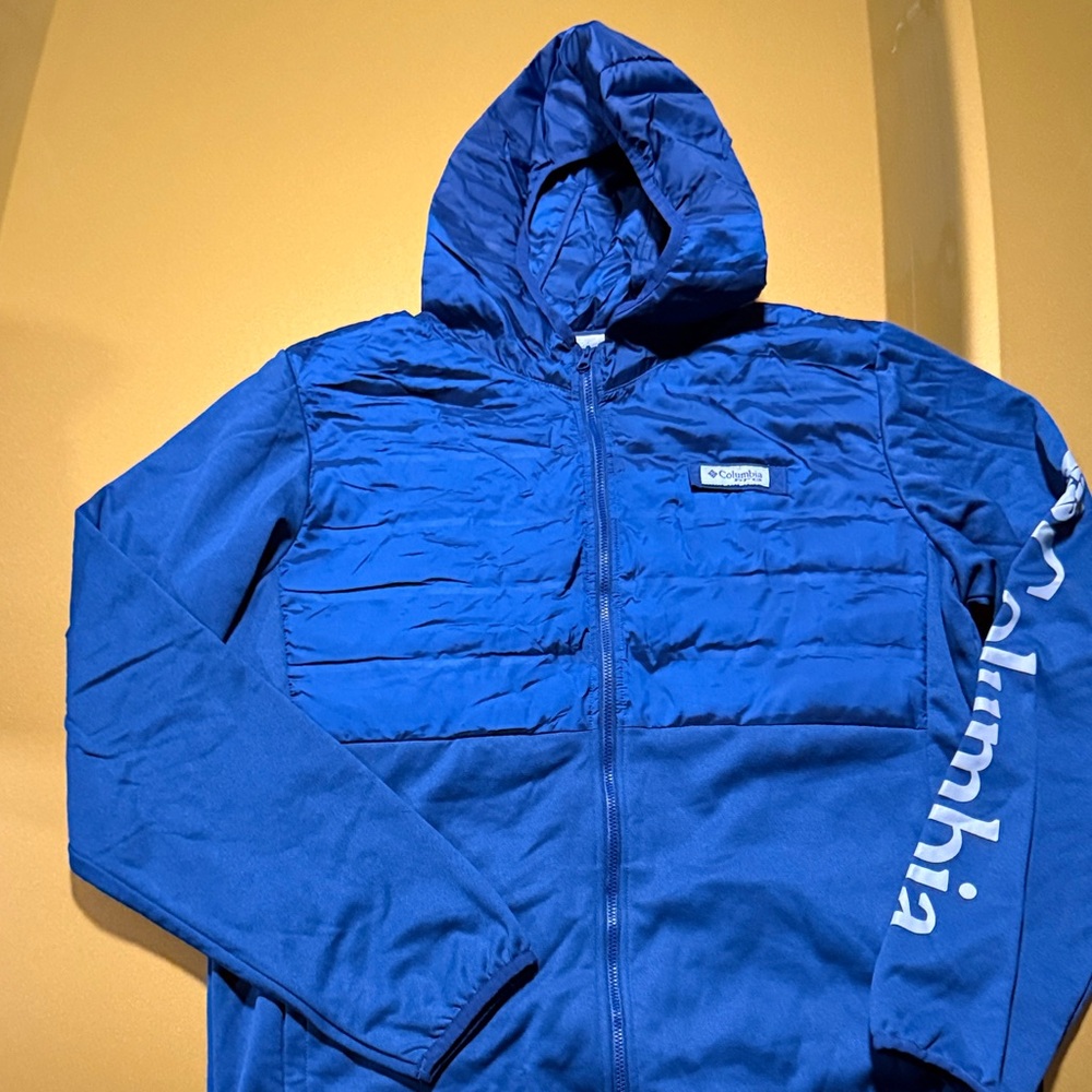 Columbia Royal Blue Hooded Jacket